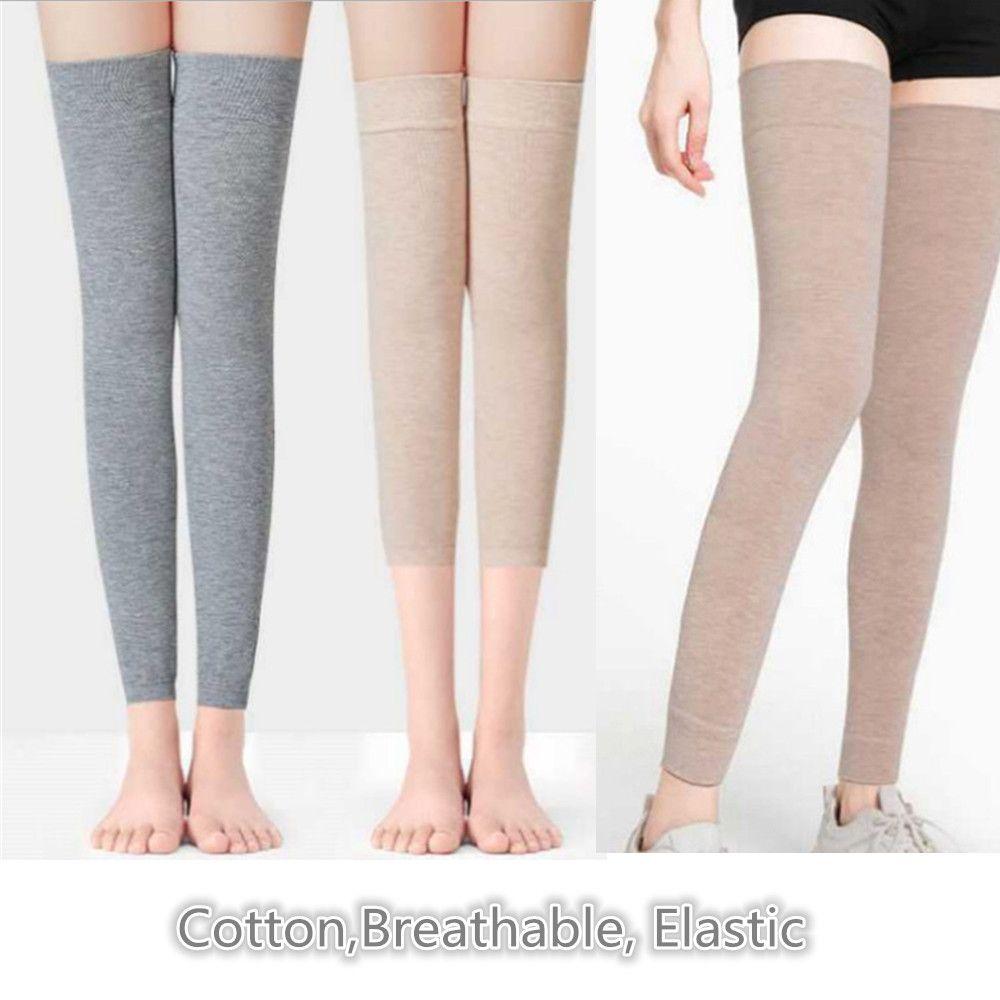 1 пара хлопковых дышащих эластичных бандажей для спорта и фитнеса, наколенников, поддержки колена