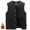 Vest Men's Pure Cotton Sleeveless Camisole Oversized Vest with Plush Vest for Men's Clothing