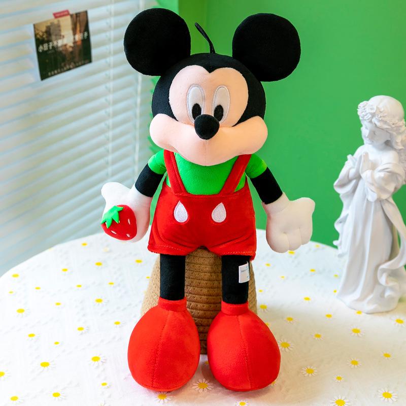 Disney Плюшевая игрушка Кукла Микки Минни Подушка Микки Маус Плюшевая игрушка Набитая Большая кукла Подарок