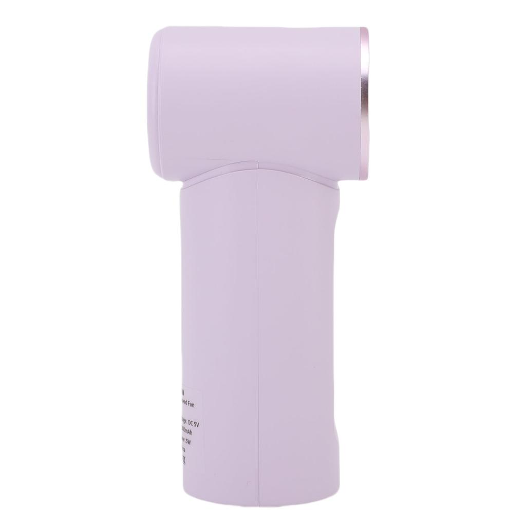 Portable Handheld Fan 100 Speeds Stepless Adjustable Quiet Rechargeable Digital Display Mini High