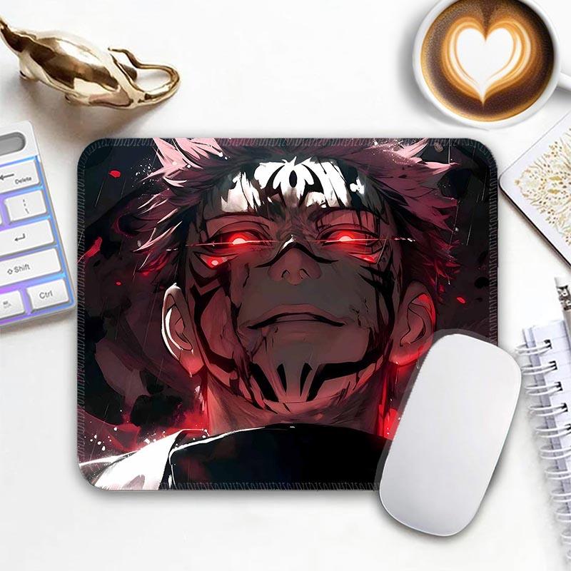 Игровой коврик для мыши Satoru Gojo из Jujutsu Kaisen, стандартный, маленький, для путешествий, нескользящий, офисный