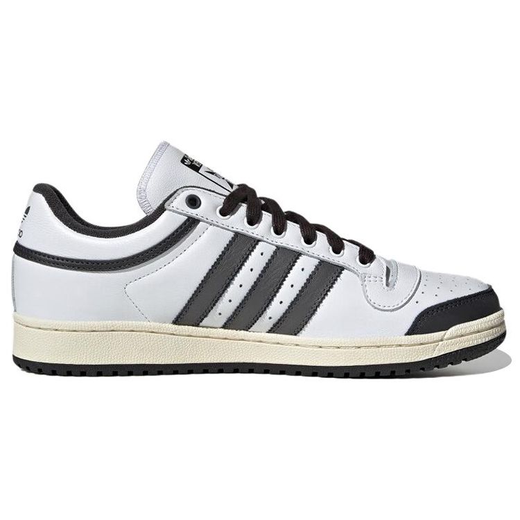 adidas Оригинальные кроссовки Top Ten Low с низким верхом, устойчивые к скольжению, прочные, унисекс, белые, черные IF5415