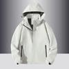 Autumn Outdoor Thin Jacket with Removable Hood Waterproof and Windproof Jacket Outdoor