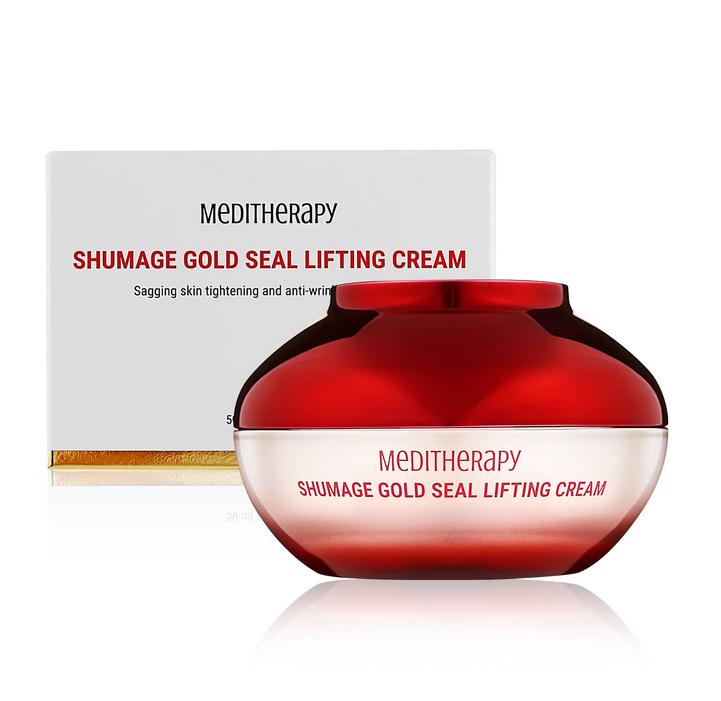 Meditherapy Shumage Gold Seal Lifting Cream 50ml/ Anti-Aging, Nourishing, Moisturizing, Korean Cosmetics, Kbeauty