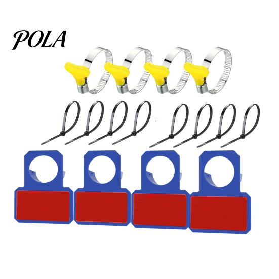 Pool Hose Holder for Above Ground Swimming Pipe Holders, Prevent Sagging, Support Bracket Water with Clamps, Pools Accessories Stabilizer