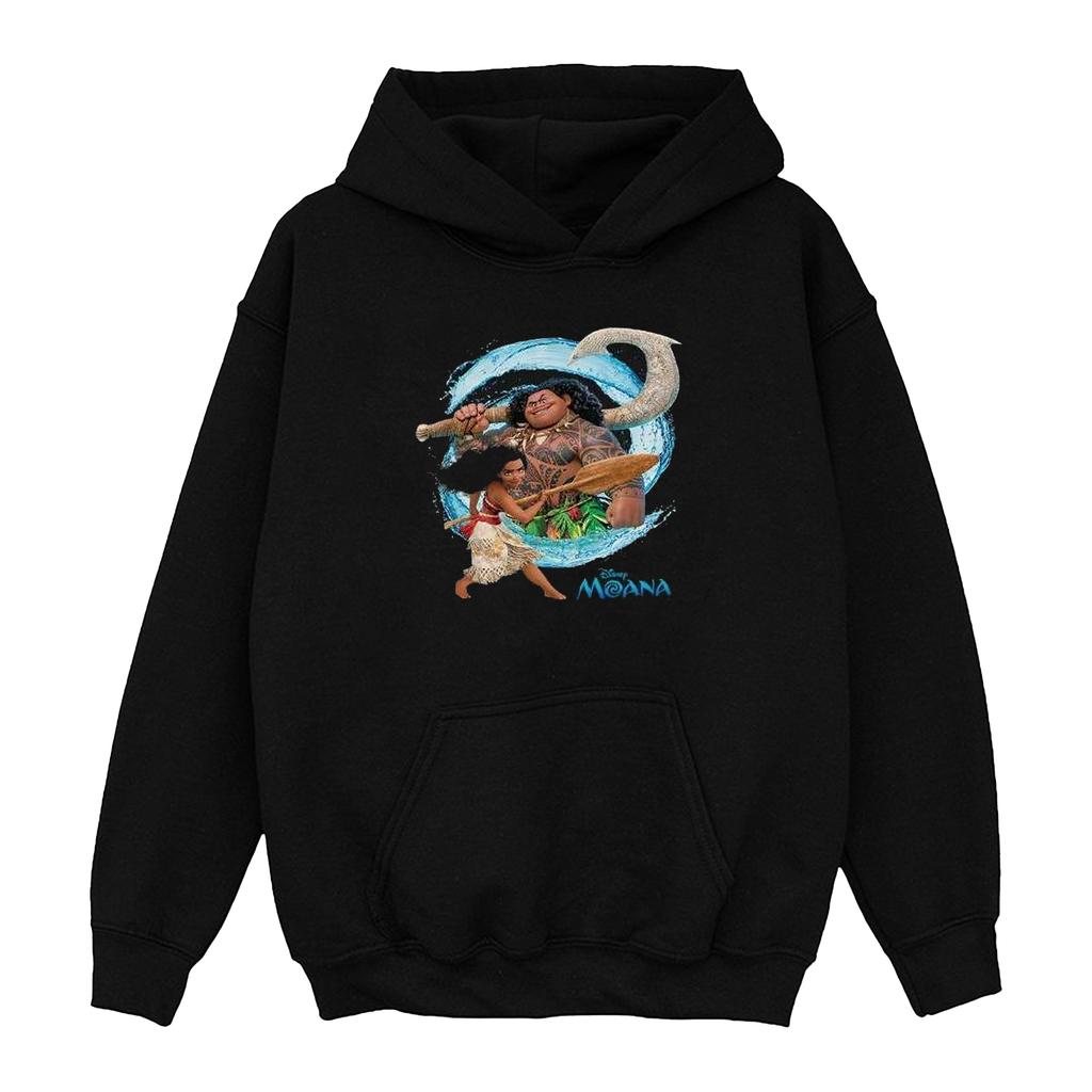 Disney Мужская толстовка с капюшоном Moana And Maui Wave