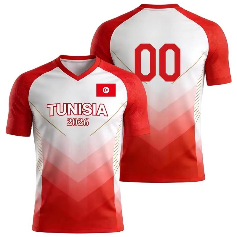 Korea Canada Chana Qatar Flag Football T Shirt Custom 3d Printed Short Sleeve Casual Oversized Tops