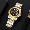 Классические часы мужские водонепроницаемые часы с календарем для мужчин роскошные деловые часы из нержавеющей стали новые