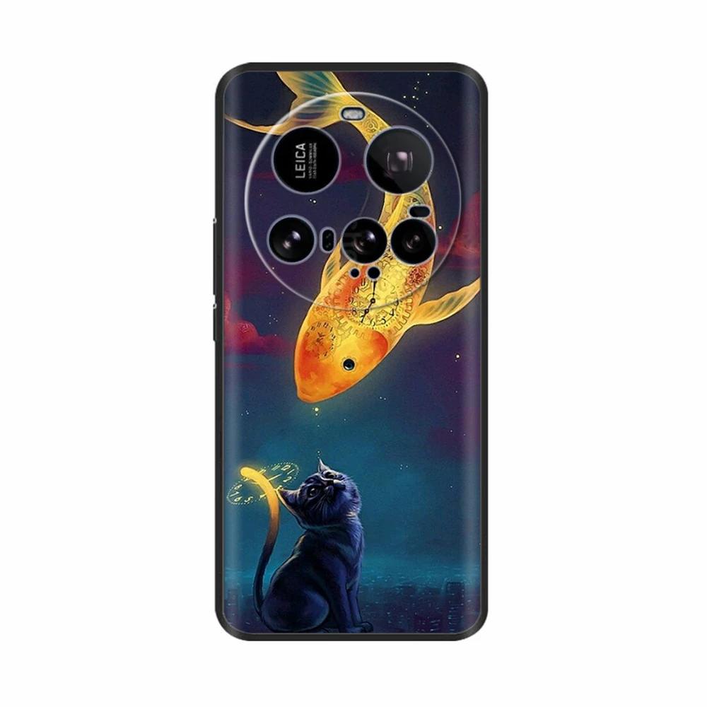 Для Xiaomi 15 Ultra Чехол Мягкий ТПУ Силиконовый Противоударный Мультяшный Кот Лев Чехол для Телефона Для Xiaomi 15Ultra Чехлы для Телефона Xiaomi15 Ultra