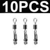 Line Snap Change Connector Rolling Swivel With Lock 8-Shape Connect Ring Fishing Rolling Swivel