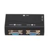 Разветвитель VGA 1 в 2, 250 МГц, питание от USB, 1920x1440, 1080P, видеоразветвитель для дублирования экрана