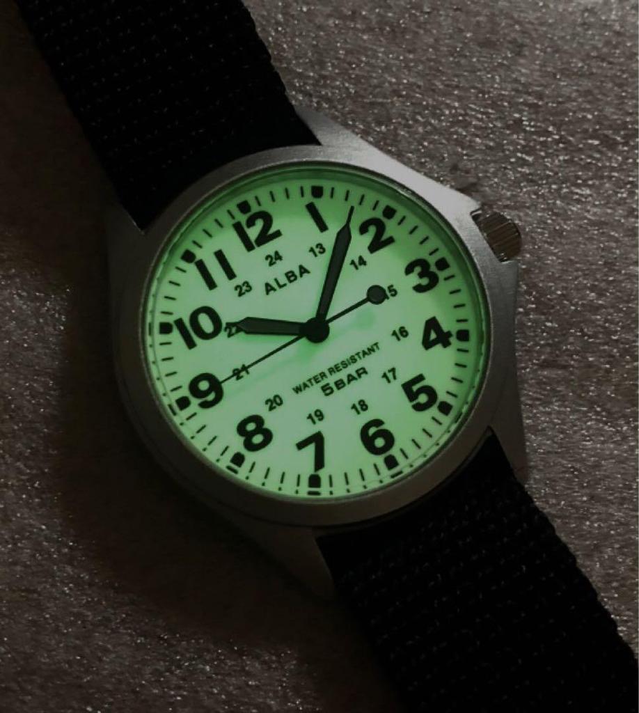 [USED] SEIKO Alba Luminous Dial Outdoor Military Style Design