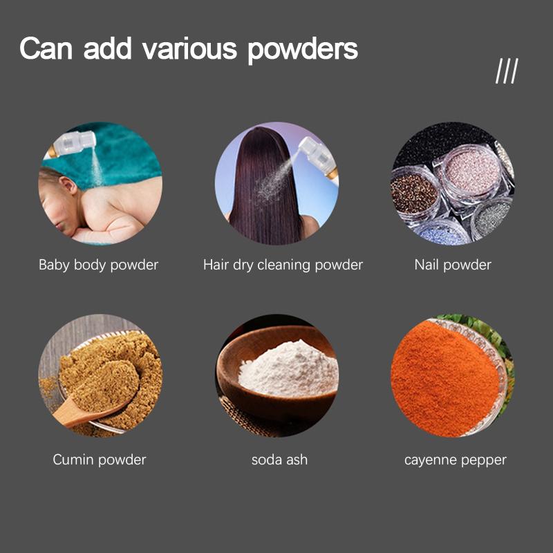 140Ml Powder Atomizer Bottle Talcum Emulsion Spray Travel Container Lotion Dispenser Rotate Bottle Salon Accessories