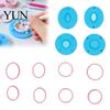 Handmade Earring Tool Set 12Pcs Mini Plate Clay Molds, Molds with Positioning Base, Multi?Shape Resin Casting Accessories Cutters for DIY