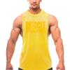 Do The Work Summer New Brand Men's O-neck Fashion Casual Summer Mesh Quick-drying Bodybuilding Fitnesss Workout Tank Top