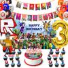 ROBLOX Украшение для празднования дня рождения Растяжка-гирлянда Воздушный шар Топпер для торта Коллекция Принадлежности для праздника Девочки Дети Мальчики Подарок для младенца