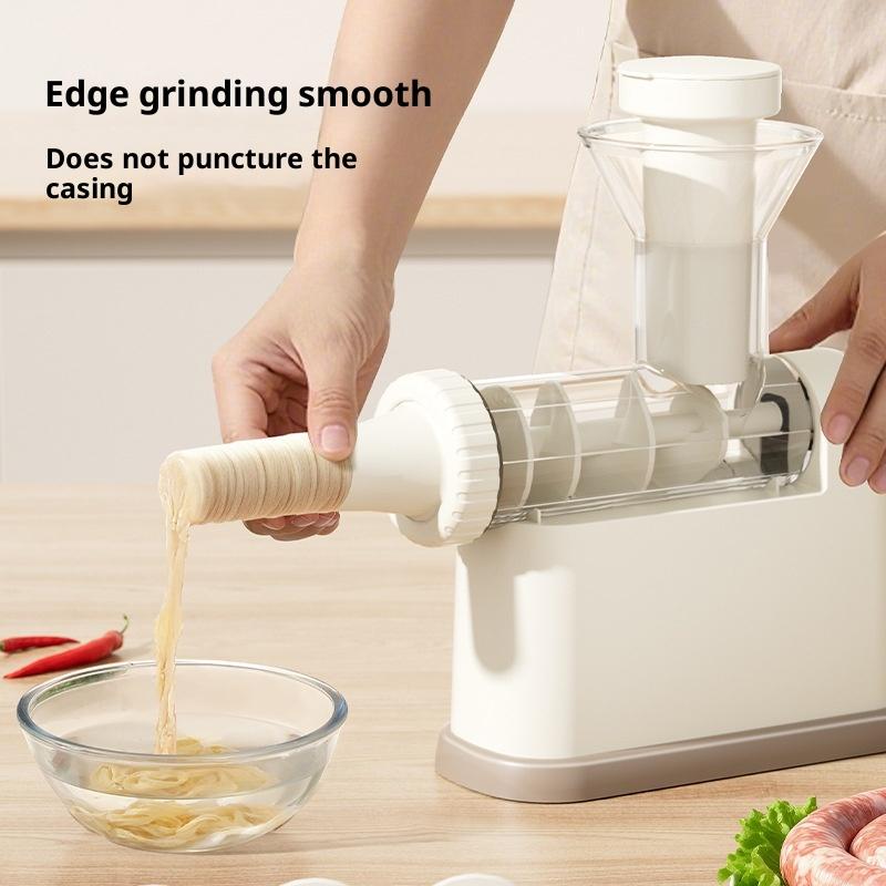 Manual Sausage Stuffer Machine Meat Grinder Filling Maker With Tubing Units For Homemade Production