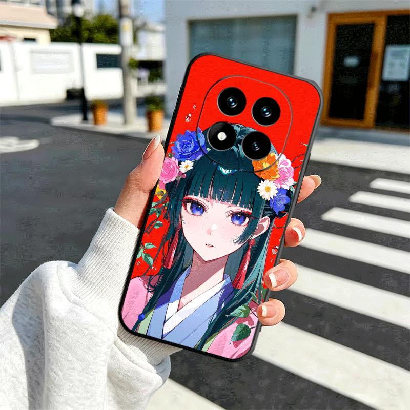 A-Apothecary D-Diaries Аниме Мягкий Чехол для Телефона для Xiaomi Redmi Note 12 13 14 15 Pro Plus 11 12S 11S 11T 10 4G Черная Задняя Крышка Sh