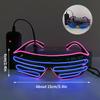 Colorful Luminous Glasses for Music Bar KTV Christmas Valentine's Day Party Decoration LED Goggles Festival Performance Props