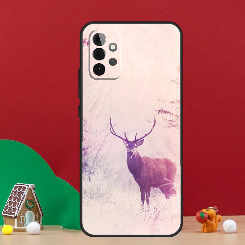 Чехол Животное Олень Северный олень Для Samsung Galaxy A17 A06 A16 A56 A36 A54 A34 A14 A52 A32 A13 A23 A33 A53 A15 A35 A55