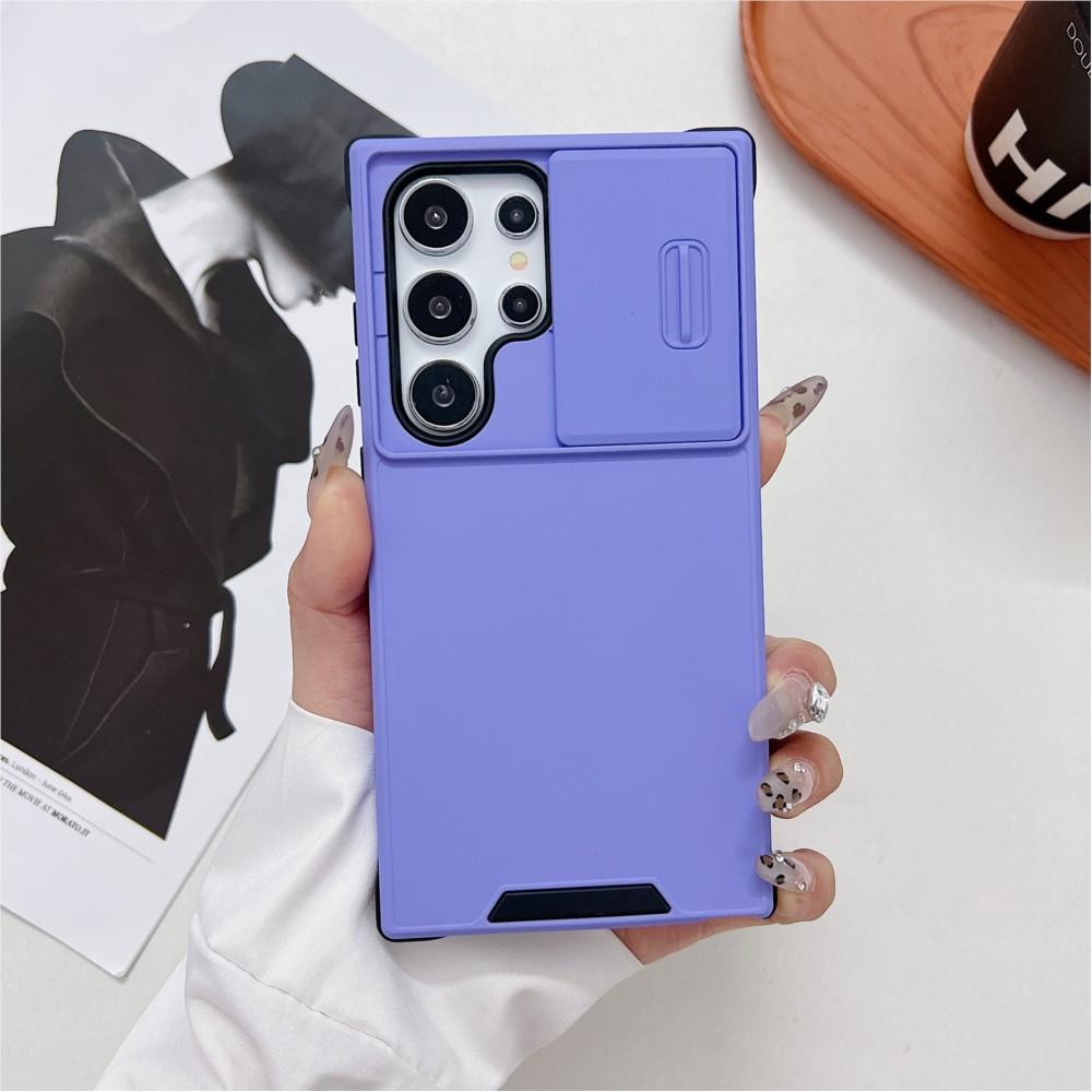 Heavy Duty Slide Camera Protector Case For Samsung S25 S24 S23 S22 S21 Plus Ultra FE A16 A06 Z Flip 6 ZFold 5 4 A35 A54 Note 20