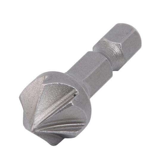 Высокопрочное сверло для снятия фаски, термообработка, хорошее удаление стружки, компактная зенковка для фаски, пластик