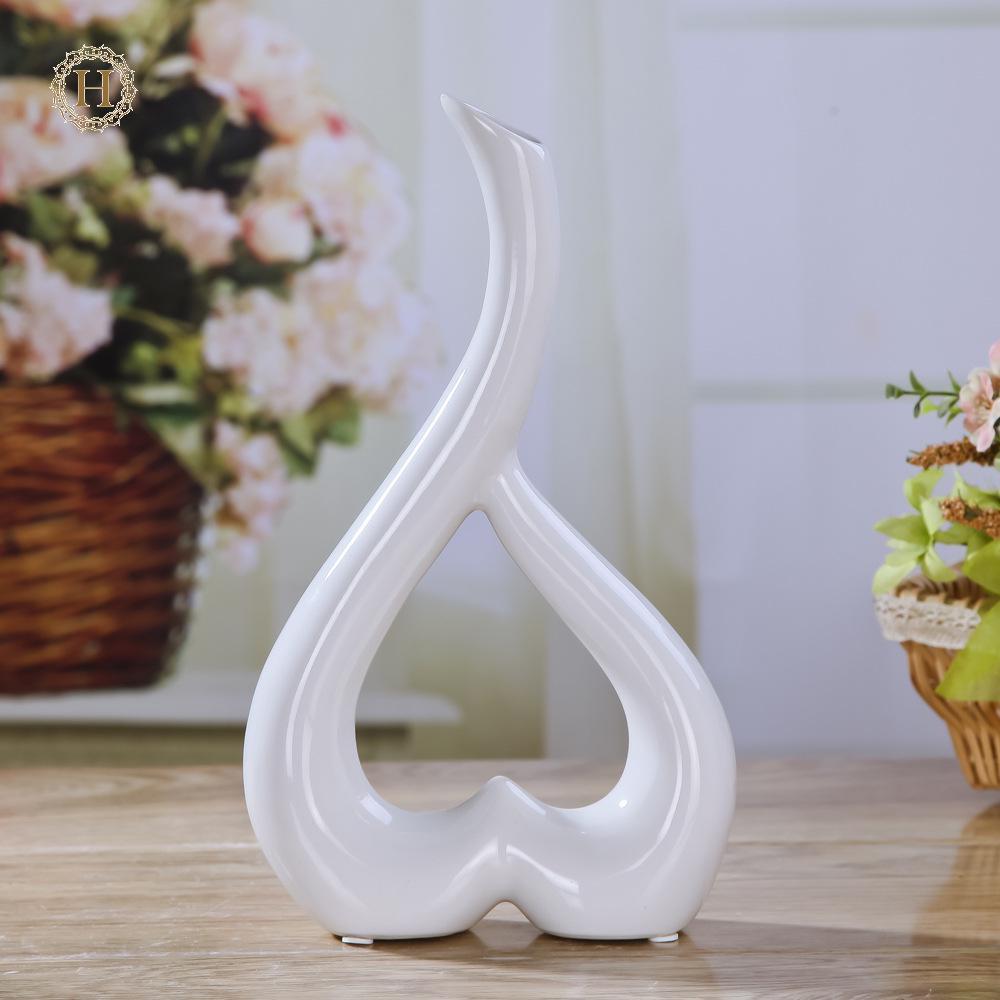 Ваза для цветов Цветочная ваза Фестивальный дом 3D Подарочное сердце
