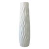 Textured Floor Standing Vase Exquisite Line Design Vase Flower Vase for Home Decor