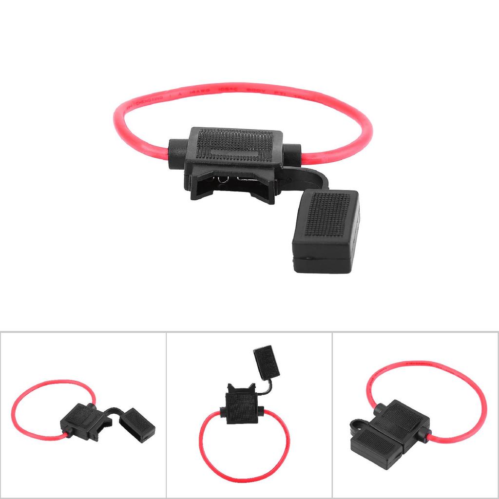 20Pcs 12V Car Auto 16 Gauge ATC ATO Fuse Holder In Line AWG Wire for Blade Fuses