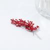 Womens Layered Coral Earrings In Red Zinc Alloy Geometric Design 2025 Fashion Statement Jewelry