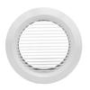 Круглая вентиляционная решетка 200 мм из АБС-пластика, прямолинейная решетка для вентиляции воздуха для дома, ванной комнаты, кухни