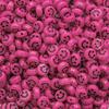 500Pcs Round Shape Acrylic Beads Spaced Smile Beads For Jewelry Making Craft Accessories