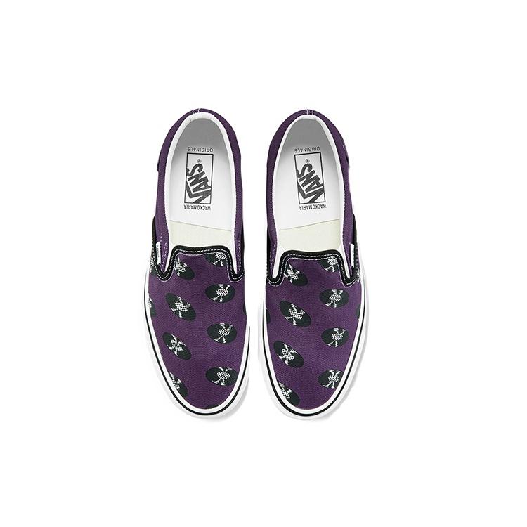 Vans Wacko Maria x OG Classic Slip-On 'Purple Records' Men's VN0A45JK596