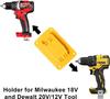 10 Упаковок Держателей для Инструментов для Крепления к Дрели Dewalt 20V Подходят для Инструментов Milwaukee M18