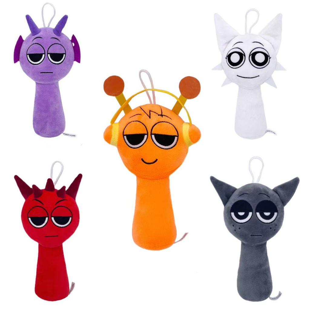 Мягкие игрушки Sprunki Мягкая кукла Sprunki Игровая мультяшная подушка Sprunki Детские подарки на день рождения Чучела Рождественский подарок