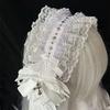 Кружевной бант Заколка для волос с крылом ангела Аниме-тематика Мероприятие Кружевной рюш Отделка Повязка на голову Для ролевых вечеринок и костюма