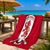 Red Lion Football Club Beach Towel Microfiber Beach Towel, Lightweight and Quick-Dry, for Summer Travel, Swimming Pool Fan Birthday Gift