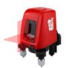 Лазерный уровень AK435, 2 линии, 1 точка, самовыравнивающийся, вращающийся на 360 градусов, горизонтальный и вертикальный перекрестный лазерный уровень