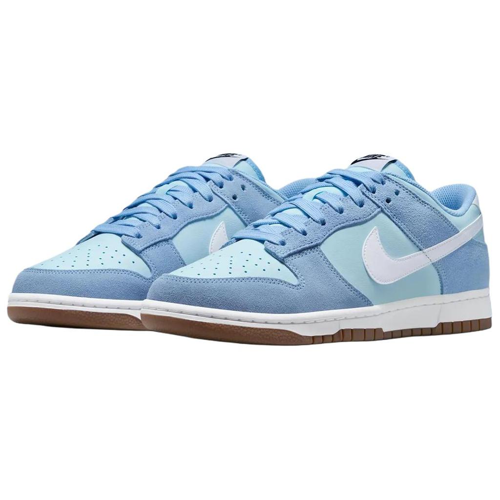 Nike Dunk Low Gum Pack - Psychic Blue Men Sneakers Glacier-Blue White IB6399-400