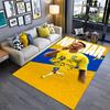 Brazilian Football Glory carpet Living room and bedroom mats printing Protective pad Room Office chair cushion
