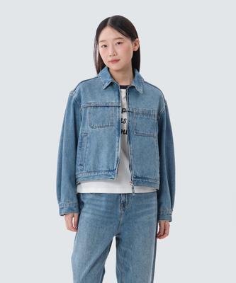 Женская джинсовая куртка Snowpeak Apparel (S25Zwfjk77) синий