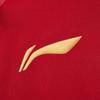 Li Ning Badminton Jerseys Unisex Vermilion V Neck Moderate AAYV148-3