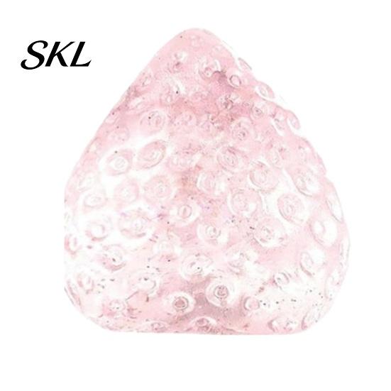 Mind Relaxation Squeeze Ball Strawberry Toy, Stress Relief for Adults Soft TPR Fruit And Irritability Reducer Fidget Portable Focus Enhancer