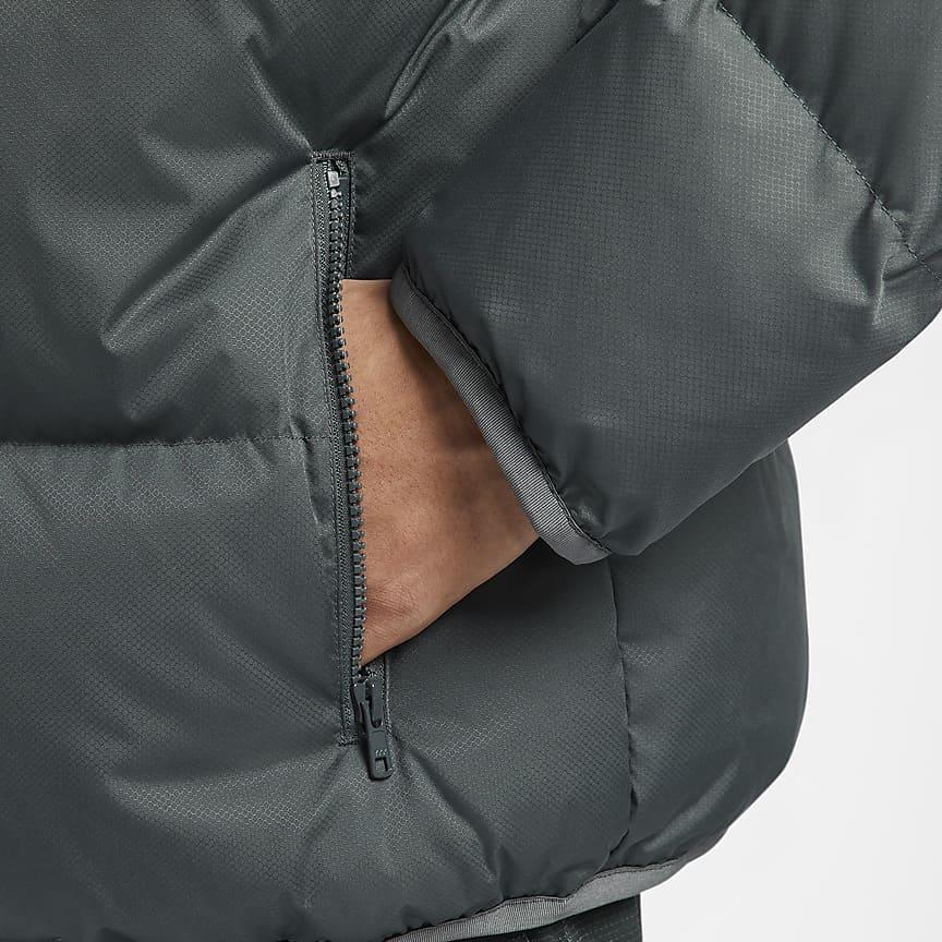 Nike ClubTherma FIT Down Jacket Men's Iron Gray/White FZ5029-068