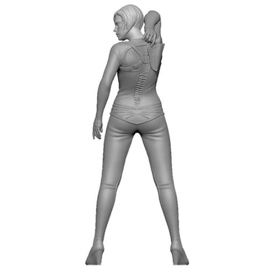 Sol Model Женщина-воин Марго Набор для 3D-печати C734 1/35