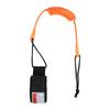 Elastic Sup Board Foot Leg Rope Adjustable Sup Paddleboard Safety Leash Kayak Boat Lifesaving Ankle Ropes for Small-Medium Waves