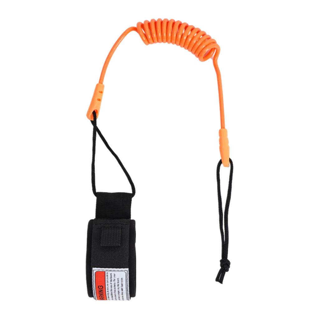 Elastic Sup Board Foot Leg Rope Adjustable Sup Paddleboard Safety Leash Kayak Boat Lifesaving Ankle Ropes for Small-Medium Waves