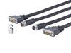 Vivolink PRODVIAM7.5 DVI Cable 7.5 DVI-D Black