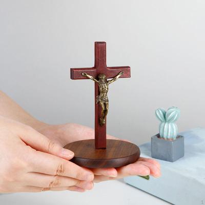 Декоративная фигурка Креста Иисуса для дома и офиса