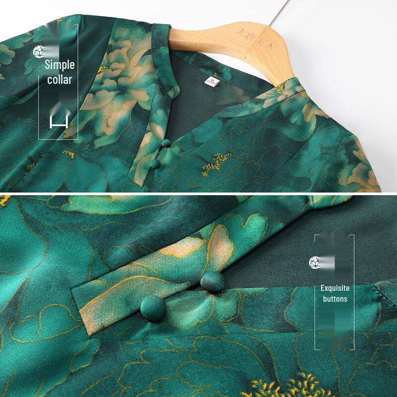 Элегантное платье миди с цветочным принтом для женщин среднего возраста